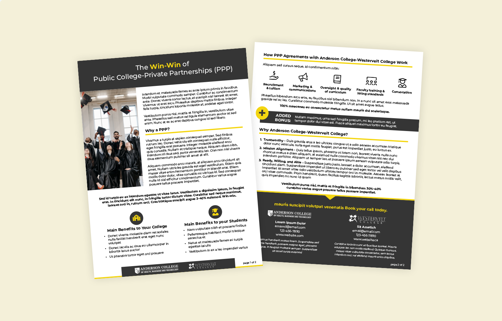 Anderson College PPP Document