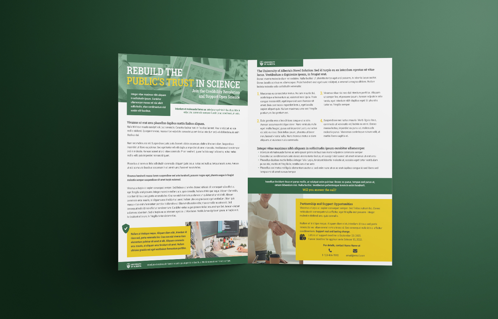 UofAlberta Two Page Document